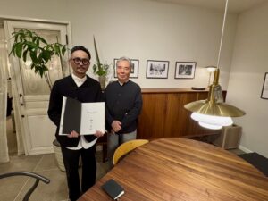 織田さんとサインと