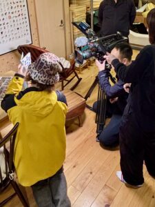 アルバム撮影風景