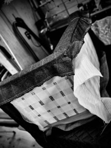 張っている最中